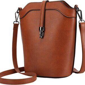 Small Bucket Bag, Cell Phone Purse,Leather Purses For Women,Gift for Teenage Gir